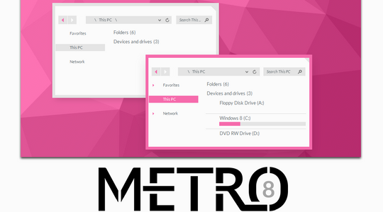 RC1 Metro Windows 7 Visual Style