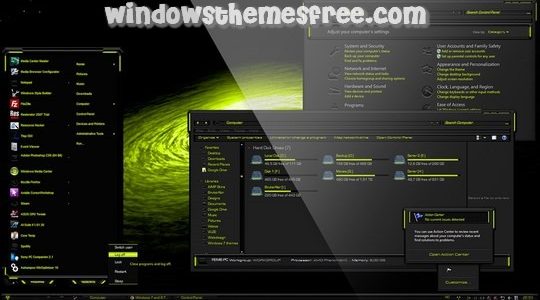 Solar Explorer Windows 7 Visual Style