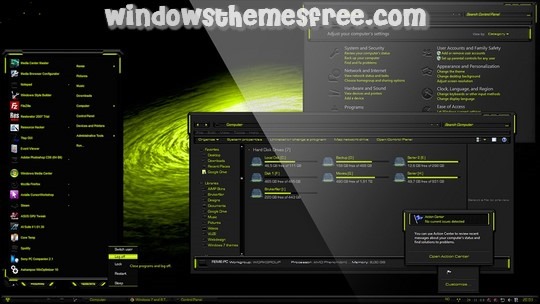 Download Free Solar Explorer Windows 7 Visual Style