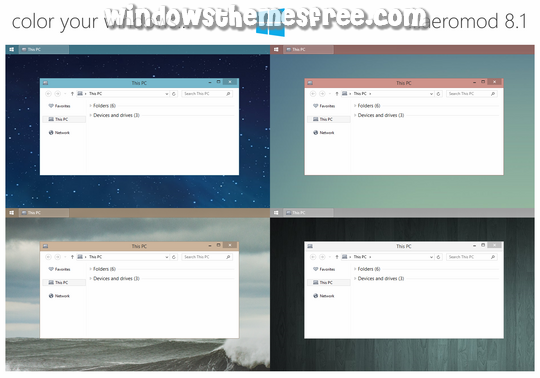 Download Free Aeromod Windows 8.1 Visual Style