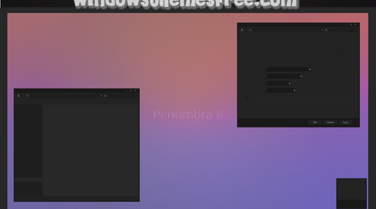 Penumbra Windows 8.1 Visual Style