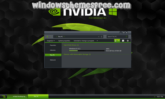 Download Free nVidia Windows 8.1 Visual Style
