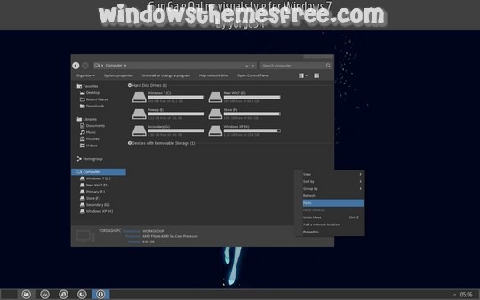 Download Free Sword Art Online  - Gun Gale Online Windows 7 Visual Style