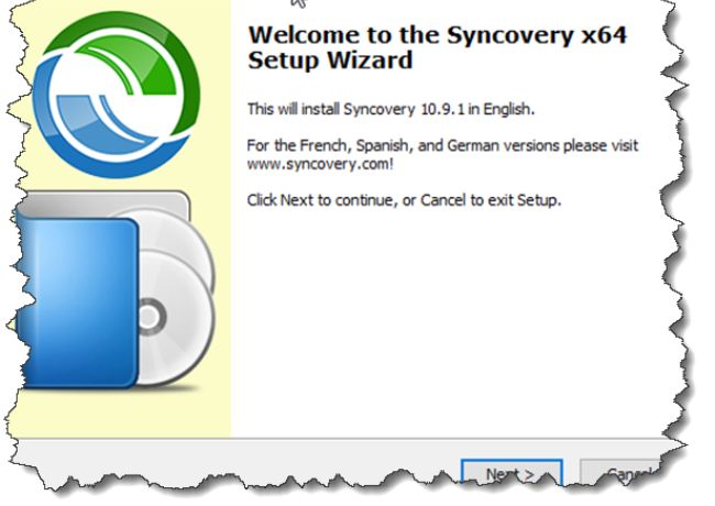 Syncovery program features